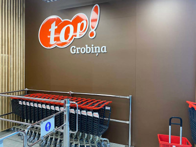 Oppsetting av ny "TOP" butikk i Grobina